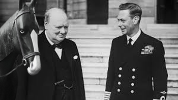 me churchill and king george vi